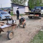 Госавтоинспекция Молчановского района призывает садоводов и фермеров отказаться от участия в дорожном движении на мотоблоках