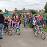 16 июня школьники преодолели велодистанцию 