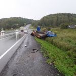 25 августа в 18.05 на 182 километре автодороги Томск-Каргала-Колпашево, произошло столкновение двух встречных транспортных средств.