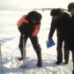 Открытие ледовой переправы на реке Обь